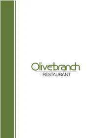 Olive Branch Pdf Style Menu