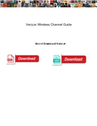 Verizon Wireless Channel Guide