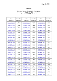 Replies to Initial Questions Raised by Finance Committee Members In