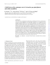 A Link Between the Semimajor Axis of Extrasolar Gas Giant Planets and Stellar Metallicity