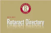 Rotaract-Directory-2010.Pdf