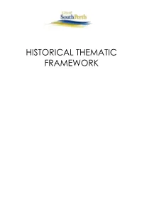 Historical Thematic Framework