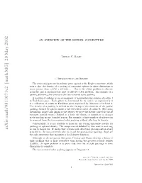An Overview of the Kepler Conjecture