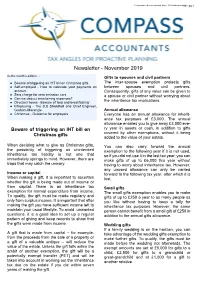 20191101 Nov Newsletter