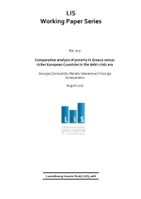 LIS Working Paper Series