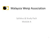 Syllabus & Study Pack Module A