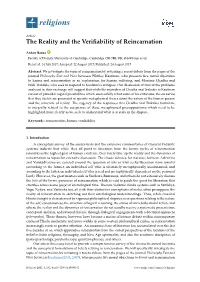The Reality and the Verifiability of Reincarnation