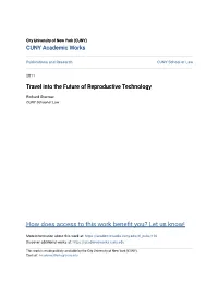Travel Into the Future of Reproductive Technology