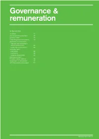 Governance and Remuneration 2014