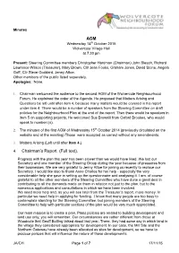 Minutes JA/CH Page 1 of 7 17/11/15