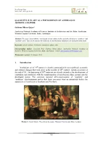 30 Qajar Style in Art As a Phenomenon of Azerbaijan