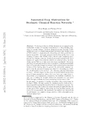 Automated Deep Abstractions for Stochastic Chemical Reaction Networks ?