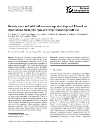 Gravity Wave and Tidal Influences On