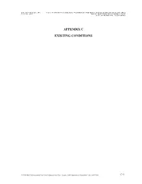 Appendix C Existing Conditions