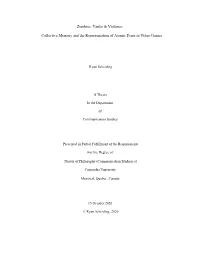 Collective Memory and the Representation of Atomic Fears in Video Games