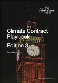 Climate Contract Playbook Edition 3