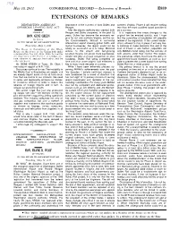Extensions of Remarks E839 EXTENSIONS of REMARKS