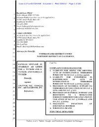 Case 4:17-Cv-05710-KAW Document 1 Filed 10/04/17 Page 1 of 106