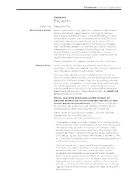 Typographic Menu
