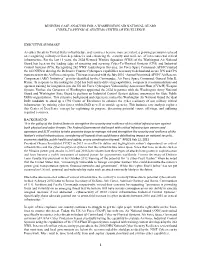 BUSINESS CASE ANALYSIS for a WASHINGTON AIR NATIONAL GUARD CYBER-TO-PHYSICAL SYSTEMS CENTER of EXCELLENCE EXECUTIVE SUMMARY As C