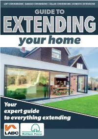 Guide to Extending Your Home 1