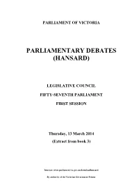 13 March 2014 (Extract from Book 3)
