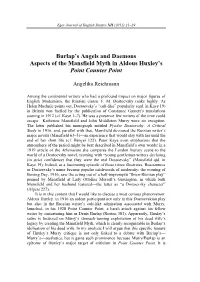 Angels and Daemons Aspects of the Mans Point Counter Point