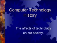 Computer Technology History