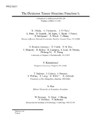 The Deuteron Tensor Structure Function B1