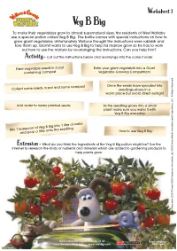 Wallace and Gromit: the Curse of the Were-Rabbit Activity
