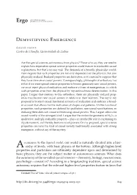 Demystifying Emergence