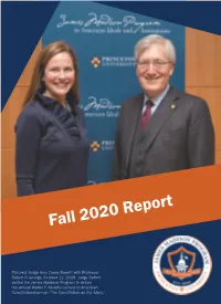 Fall 2020 Report