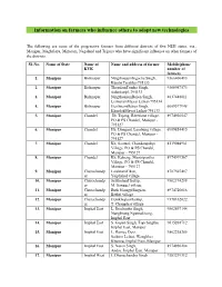 Information on Farmers Who Influence Others to Adopt New Technologies