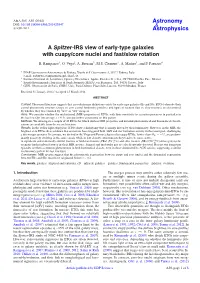 A Spitzer-IRS View of Early-Type Galaxies with Cuspy/Core Nuclei and Fast/Slow Rotation