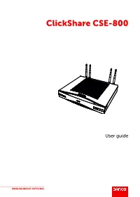 CSE-800 User Guide