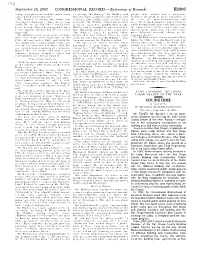 Extensions of Remarks E1807 HON. BOB FILNER