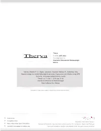 Tayassu Pecari) in Belize Using GPS Telemetry: Challenges and Preliminary Results Therya, Vol