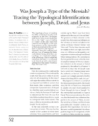 52 Was Joseph a Type of the Messiah? Tracing the Typological Identification Between Joseph, David, and Jesus