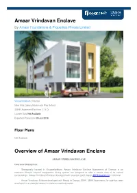 Amaar Vrindavan Enclave by Amaar Foundations & Properties Private Limited