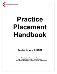 Hsc-Ot-Handbook-2019-20.Pdf