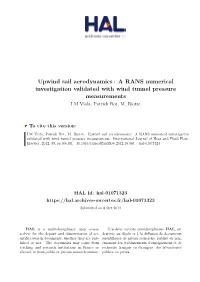 Upwind Sail Aerodynamics : a RANS Numerical Investigation Validated with Wind Tunnel Pressure Measurements I.M Viola, Patrick Bot, M