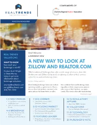 A New Way to Look at Zillow and Realtor.Com