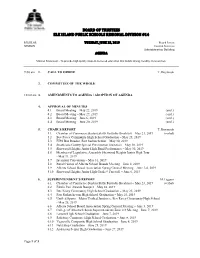 Board of Trustees Elk Island Public Schools Regional Division #14