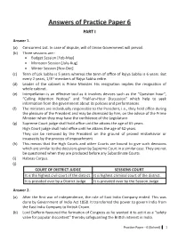 Checkpoint History Civics X Answers