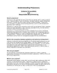 Understanding Polyamory