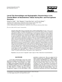 Larval Fish Assemblages and Hydrographic