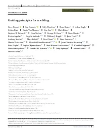 Guiding-Principles-For-Rewilding.Pdf