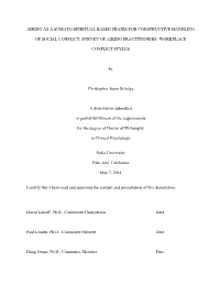 Survey of Aikido Practitioners' Workpl