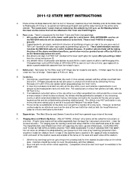Track and Field Manual
