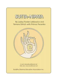 Sutta-Nipata